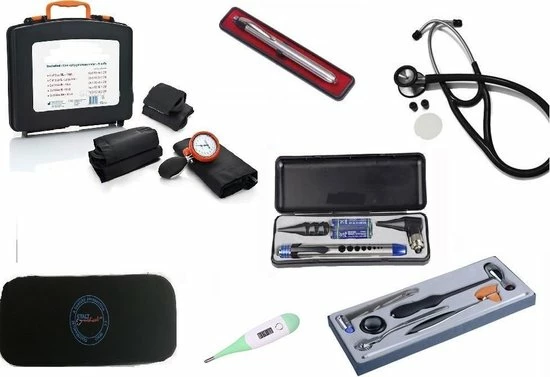 Stalt Medical Handmatige Bloeddrukmeter All In One Set Inclusief Cardiologie Stethoscoop ST-P98X 3 Stalt Medical Handmatige Bloeddrukmeter All In One Set Inclusief Cardiologie Stethoscoop ST-P98X