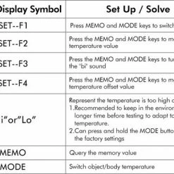 Cofoe Lichaamsthermometer - Lichaamsthermometer Volwassenen, Kinderen En Baby's - Thermometer Voorhoofd - Koortsthermometer - Infrarood Thermometer - Contactloos - 3 Kleuren LCD Display - Digitaal Thermometers - Koorts Meten ? Wit -Silvergear Shop 550x378 5
