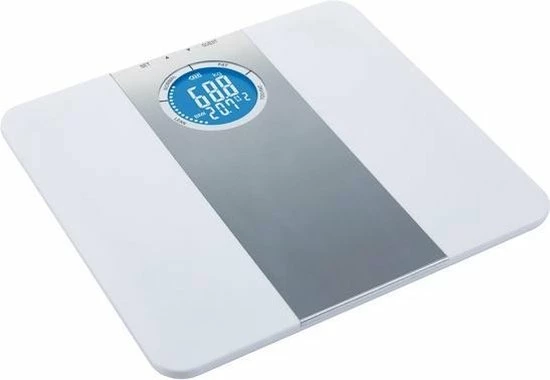Cosy&Trendy PERSONENWEEGSCHAAL 34X32X2CM 150KG WIT LCD SCHERM - EXCL. 2XAAA 3 Cosy&Trendy PERSONENWEEGSCHAAL 34X32X2CM 150KG WIT LCD SCHERM - EXCL. 2XAAA