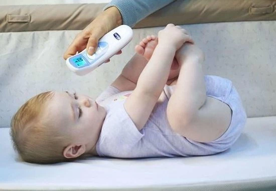 Chicco 00006931000000 Digitale Lichaams Thermometer Thermometer Met Remote Sensing Blauw, Wit Voorhoofd Knoppen 5 Chicco 00006931000000 Digitale Lichaams Thermometer Thermometer Met Remote Sensing Blauw, Wit Voorhoofd Knoppen - Afbeelding 3