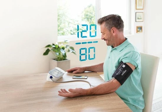 OMRON X7 Smart Bloeddrukmeter Bovenarm - Blood Pressure Monitor - Klinisch Gevalideerd - met Mobiele App - 22 tot 42 cm Manchet OMRON X7 Smart Bloeddrukmeter Bovenarm - Blood Pressure Monitor - Klinisch Gevalideerd - Met Mobiele App - 22 Tot 42 Cm Manchet -Silvergear Shop 550x382 1