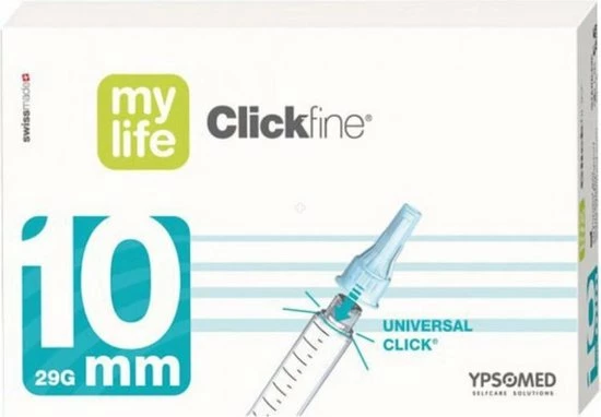 Mylife Clickfine Pennaald 10Mm - 100St Mylife Clickfine Pennaald 10Mm - 100St -Silvergear Shop