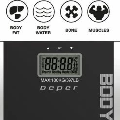 Beper 40.808A - Body Analise Trainer - Weegschaal -Silvergear Shop 550x388 3