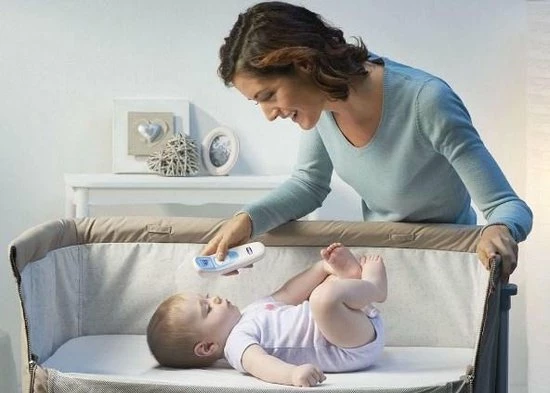 Chicco 00006931000000 Digitale Lichaams Thermometer Thermometer Met Remote Sensing Blauw, Wit Voorhoofd Knoppen 7 Chicco 00006931000000 Digitale Lichaams Thermometer Thermometer Met Remote Sensing Blauw, Wit Voorhoofd Knoppen - Afbeelding 5