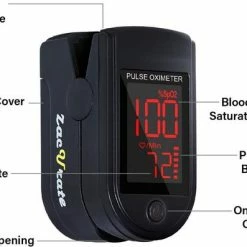 Zacurate Pro Series Black 500DL Saturatie- En Hartslagmeter - Geschikt Voor De Luchtvaart 9 Zacurate Pro Series Black 500DL Saturatie- En Hartslagmeter - Geschikt Voor De Luchtvaart -Silvergear Shop 550x397 1