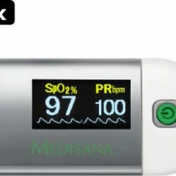 2x Medisana Saturatiemeter PM 100 -Silvergear Shop 550x407 2