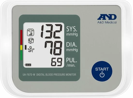 A&D Medical UA-767s-w - Bloeddrukmeter - Bovenarm 3 A&D Medical UA-767s-w - Bloeddrukmeter - Bovenarm