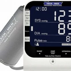 Tech-Med - Digitale Bloeddrukmeter Bloeddrukmeter - Universele Manchet: 22-42 Cm | Resultaatclassificatie-index Volgens WHO