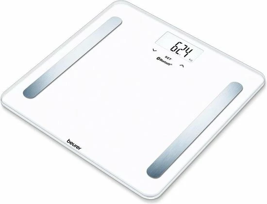 Beurer BF600 - Personenweegschaal lichaamsanalyse - Bluetooth - 180kg - Wit Beurer BF600 - Personenweegschaal Lichaamsanalyse - Bluetooth - 180kg - Wit -Silvergear Shop 550x419 1