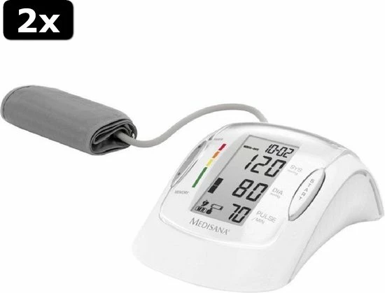 2x Medisana MTP Pro Bovenarmbloeddrukmeter 8 2x Medisana MTP Pro Bovenarmbloeddrukmeter - Afbeelding 6