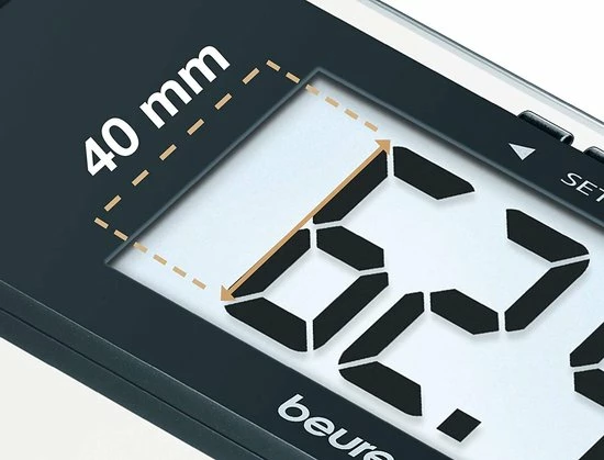 Beurer BG17 - Personenweegschaal Lichaamsanalyse - 150kg - Glas 6 Beurer BG17 - Personenweegschaal Lichaamsanalyse - 150kg - Glas - Afbeelding 4