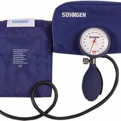 S?HNGEN Handmatige Bloeddrukmeter Volwassene | Meet Bloeddruk Vlug En Nauwkeurig | Kleefmanchet En Opbergtasje | De Veiligheids-winkel