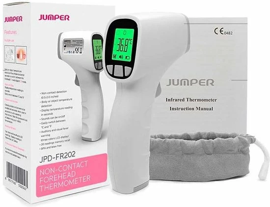 Thermometer lichaam infrarood FR2020 ? Thermometer koorts ? Thermometer voorhoofd ? Koortsthermometer voor volwassenen Neymo Thermometer Lichaam Infrarood FR2020 ? Thermometer Koorts ? Thermometer Voorhoofd ? Koortsthermometer Voor Volwassenen -Silvergear Shop 550x422 1