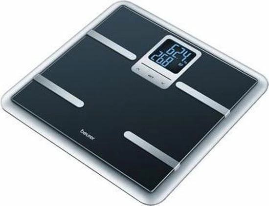 Beurer BG40 - Personenweegschaal Lichaamsanalyse - 150kg - Zwart 3 Beurer BG40 - Personenweegschaal Lichaamsanalyse - 150kg - Zwart