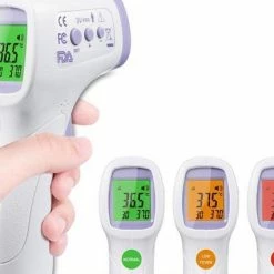 Contactloze Infrarood-koortsthermometer (T-168 / Yoda-001) -Silvergear Shop 550x426 1