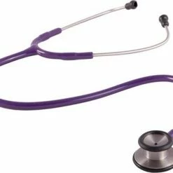 Hospitrix Clinical Dual Head Stethoscoop Paars Dubbelzijdig - Medisch - Roestvrij Stalen