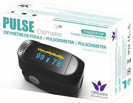 Offisoins C101A2 Medische Oximeter Saturatiemeter Met Hartslagmeter Met OLED Display - Zuurstofmeter Vinger 8 Offisoins C101A2 Medische Oximeter Saturatiemeter Met Hartslagmeter Met OLED Display - Zuurstofmeter Vinger - Afbeelding 6