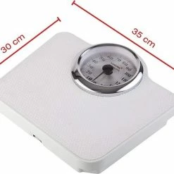 Korona 77400 Bodo - Retro Analoge Weegschaal - Wit -Silvergear Shop 550x427