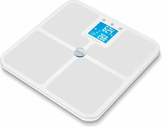 Beurer BF950 - Personenweegschaal Lichaamsanalyse - Bluetooth - 180kg - Wit 12 Beurer BF950 - Personenweegschaal Lichaamsanalyse - Bluetooth - 180kg - Wit - Afbeelding 10