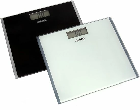 Mesko MS 8150b - Personenweegschaal - zwart Mesko MS 8150b - Personenweegschaal - Zwart -Silvergear Shop