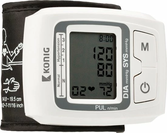 Konig Automatische Pols Bloeddrukmeter 3 Konig Automatische Pols Bloeddrukmeter