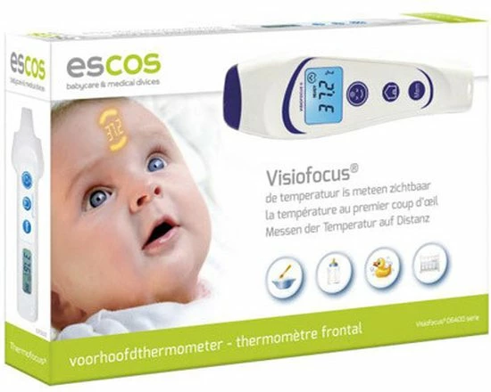 Biopax Visiofocus Voorhoofdthermometer 7 Biopax Visiofocus Voorhoofdthermometer - Afbeelding 5
