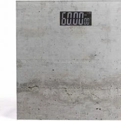 Livoo Elektronische Personenweegschaal Beton Design