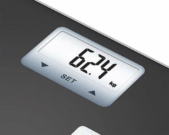 Beurer BF530 - Personenweegschaal Lichaamsanalyse - 180kg - Zwart 5 Beurer BF530 - Personenweegschaal Lichaamsanalyse - 180kg - Zwart - Afbeelding 3