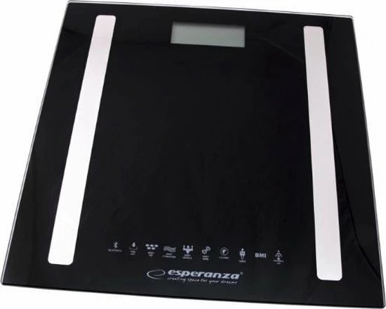 Esperanza EBS016K Weegschaal Elektronische Weegschaal Vierkant Zwart 3 Esperanza EBS016K Weegschaal Elektronische Weegschaal Vierkant Zwart