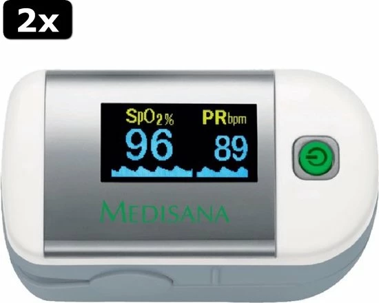 2x Medisana Saturatiemeter PM 100 7 2x Medisana Saturatiemeter PM 100 - Afbeelding 5