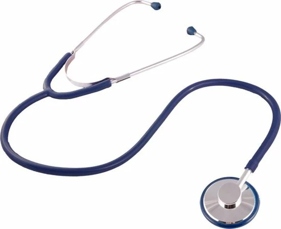 Hospitrix Stethoscoop Basic Enkelzijdig Blauw 3 Hospitrix Stethoscoop Basic Enkelzijdig Blauw