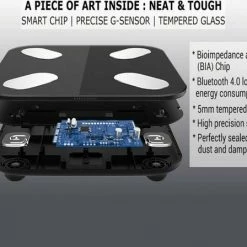 IVOL Bluetooth Weegschaal Met Lichaamsanalyse - IOS/Android App 9 IVOL Bluetooth Weegschaal Met Lichaamsanalyse - IOS/Android App -Silvergear Shop 550x448