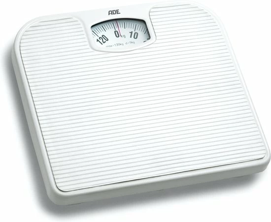 Ade Nina Mechanische Personenweegschaal - Weegbereik 130kg - Wit 3 Ade Nina Mechanische Personenweegschaal - Weegbereik 130kg - Wit