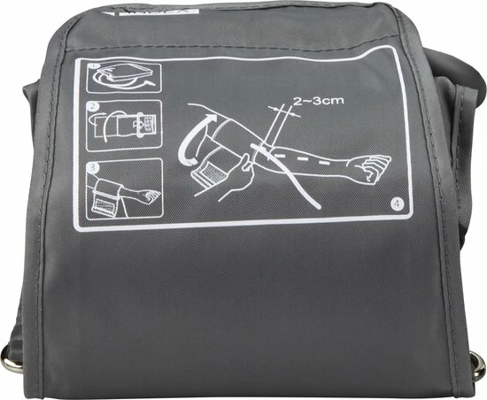 Fysic FB-180 - Bovenarm Bloeddrukmeter - Geheugen Voor 90 Metingen - Zwart /Grijs 8 Fysic FB-180 - Bovenarm Bloeddrukmeter - Geheugen Voor 90 Metingen - Zwart /Grijs - Afbeelding 6