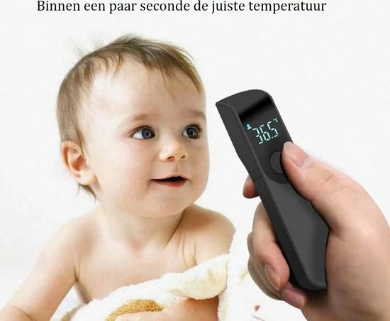 Thermometer| Voorhoofd | Infrarood | Extensso® | Mini | 12 cm Thermometer| Voorhoofd | Infrarood | Extensso® | Mini | 12 Cm -Silvergear Shop 550x452 5