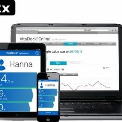 2x Medisana BS 430 Connect - Lichaamsanalyseweegschaal - Wit -Silvergear Shop 550x453 1