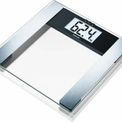 Silvergear Shop 17 Beurer BG17 - Personenweegschaal Lichaamsanalyse - 150kg - Glas
