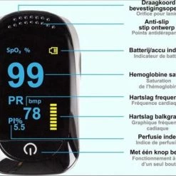 Offisoins C101A2 Medische Oximeter Saturatiemeter Met Hartslagmeter Met OLED Display - Zuurstofmeter Vinger 10 Offisoins C101A2 Medische Oximeter Saturatiemeter Met Hartslagmeter Met OLED Display - Zuurstofmeter Vinger -Silvergear Shop 550x457 2