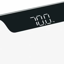 Gerlach Top Choice - Weegschaal Glas LED Display / Draagvermogen 180 Kg - Wit -Silvergear Shop 550x458 8