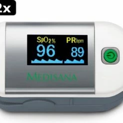 2x Medisana Saturatiemeter PM 100 -Silvergear Shop 550x460 5