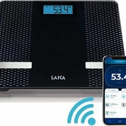 LAICA - Digitale Personenweegschaal Met Lichaamsanalyse En Gratis App - Personen Weegschaal Met Bluetooth - PS7002L