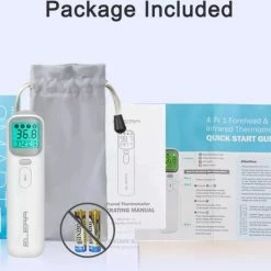 Voorhoofd Thermometer - Infrarood Thermometer - Oor Thermometer - Elera -Silvergear Shop 550x464 5