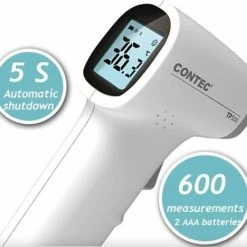DutchTraders24 Contec TP500 Professionele Infrarood Thermometer -Silvergear Shop 550x466