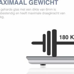 Exclusive By TW Slimme Weegschaal Met Lichaamsanalyse - Personenweegschaal - Bluetooth - Zwart 15 Exclusive By TW Slimme Weegschaal Met Lichaamsanalyse - Personenweegschaal - Bluetooth - Zwart -Silvergear Shop 550x470