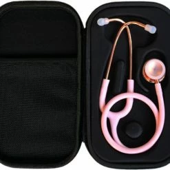 Hospitrix Stethoscoop Professional Line Pink Gold Edition Roze + Premium Opberghoes - Dubbelzijdig - Medisch - Roestvrij Stalen 13 Hospitrix Stethoscoop Professional Line Pink Gold Edition Roze + Premium Opberghoes - Dubbelzijdig - Medisch - Roestvrij Stalen -Silvergear Shop 550x473 4