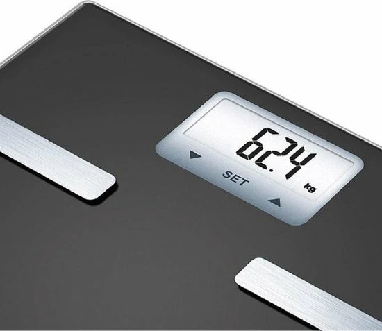 Beurer BF530 - Personenweegschaal Lichaamsanalyse - 180kg - Zwart 7 Beurer BF530 - Personenweegschaal Lichaamsanalyse - 180kg - Zwart - Afbeelding 5