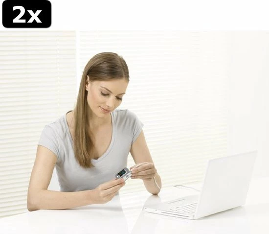 2x Beurer PO80 - Saturatiemeter/Pulseoximeter - Hartslagmeter - USB Data-overdracht 9 2x Beurer PO80 - Saturatiemeter/Pulseoximeter - Hartslagmeter - USB Data-overdracht - Afbeelding 7