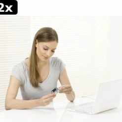 2x Beurer PO80 - Saturatiemeter/Pulseoximeter - Hartslagmeter - USB Data-overdracht -Silvergear Shop 550x478 6