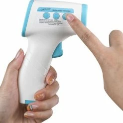 Dikang Digitale Infrarood Thermometer Met GRATIS Batterijen! Thermometer Voorhoofd - Thermometer Lichaam - 13 Dikang Digitale Infrarood Thermometer Met GRATIS Batterijen! Thermometer Voorhoofd - Thermometer Lichaam - -Silvergear Shop 550x480 6