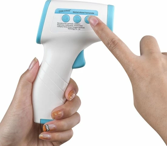 Dikang Digitale Infrarood Thermometer Met GRATIS Batterijen! Thermometer Voorhoofd - Thermometer Lichaam - 8 Dikang Digitale Infrarood Thermometer Met GRATIS Batterijen! Thermometer Voorhoofd - Thermometer Lichaam - - Afbeelding 6